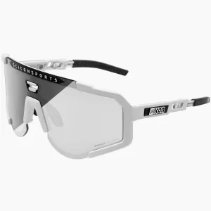 Scicon Aeroscope sunglasses - White Photochromic silver