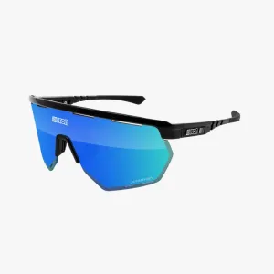 Scicon Aerowing Sport Sunglasses (Multimirror Blue/Black)