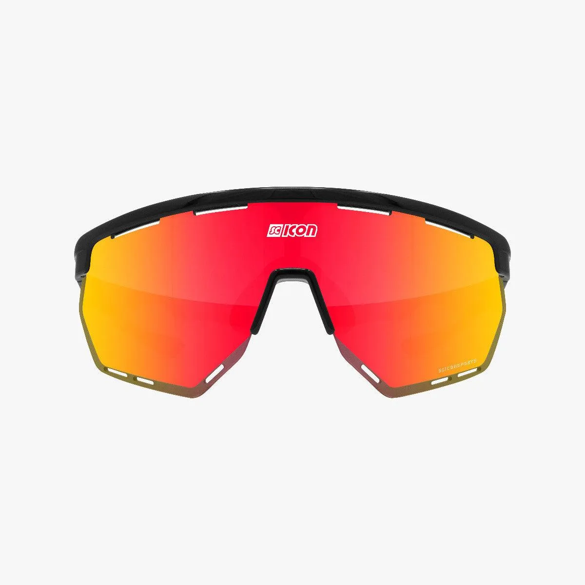 Scicon Aerowing Sport Sunglasses (Multimirror Red/Black)