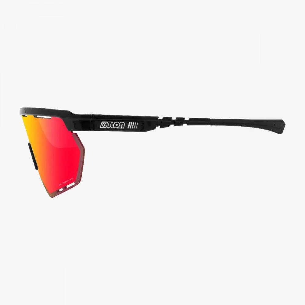 Scicon Aerowing Sport Sunglasses (Multimirror Red/Black)