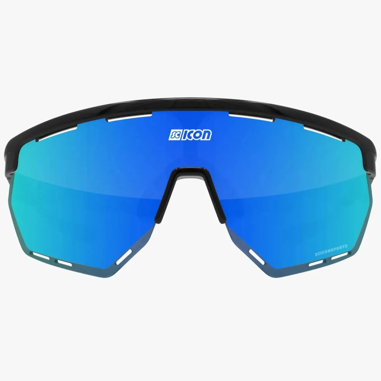Scicon Aerowing sunglasses - Black multimirror blue