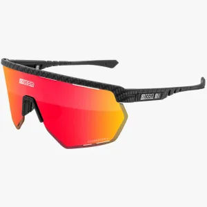 Scicon Aerowing sunglasses - Matt carbon multimirror rot