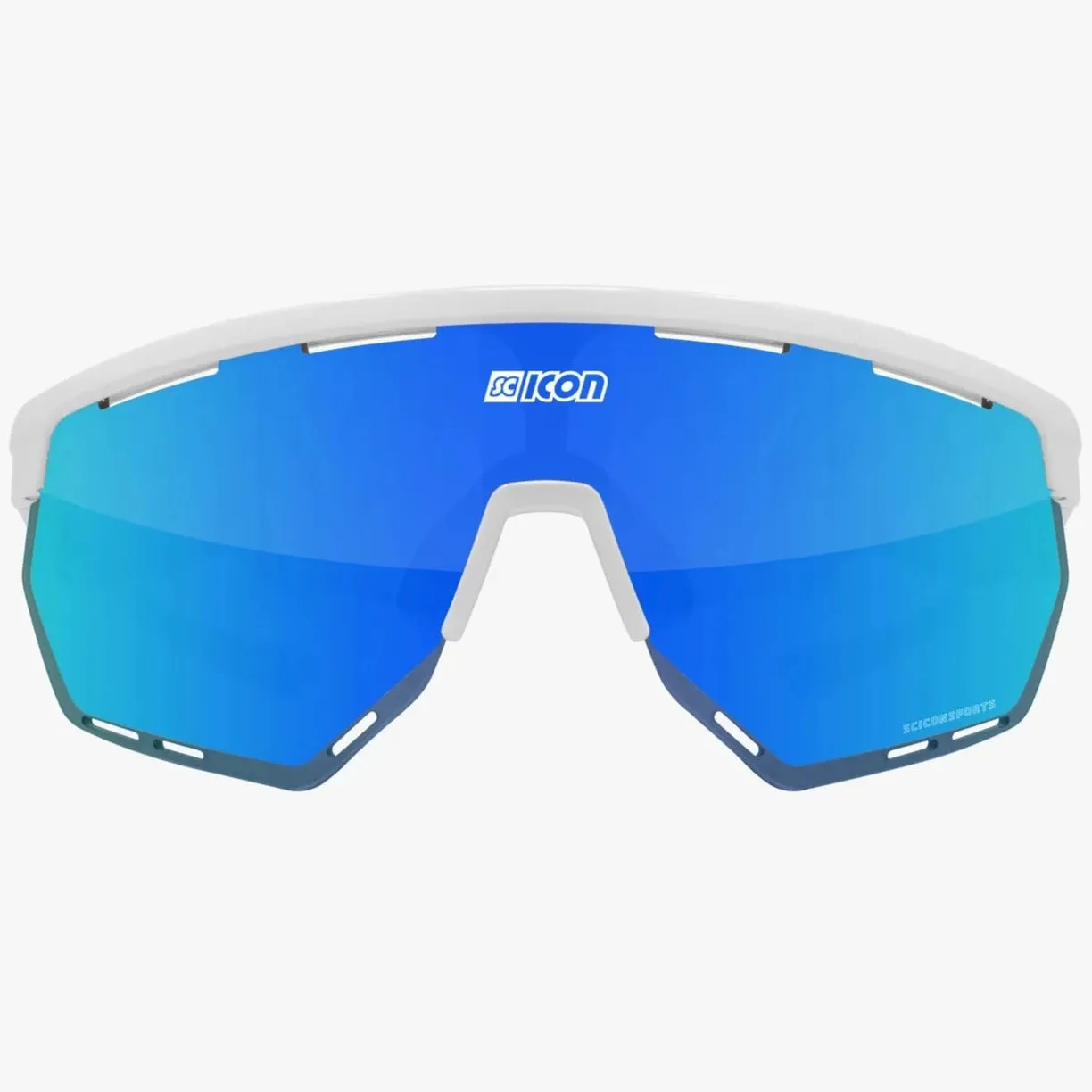 Scicon Aerowing sunglasses - White multimirror blue
