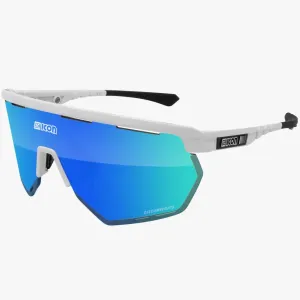 Scicon Aerowing sunglasses - White multimirror blue