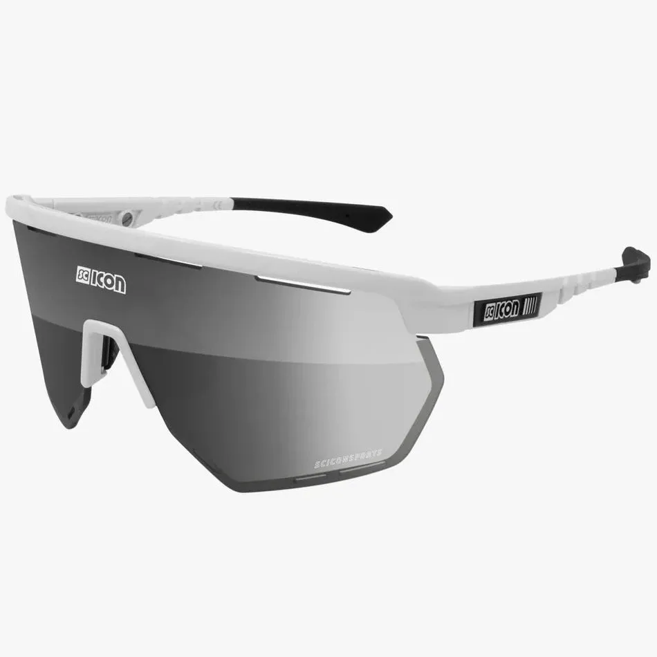 Scicon Aerowing sunglasses - White multimirror silver