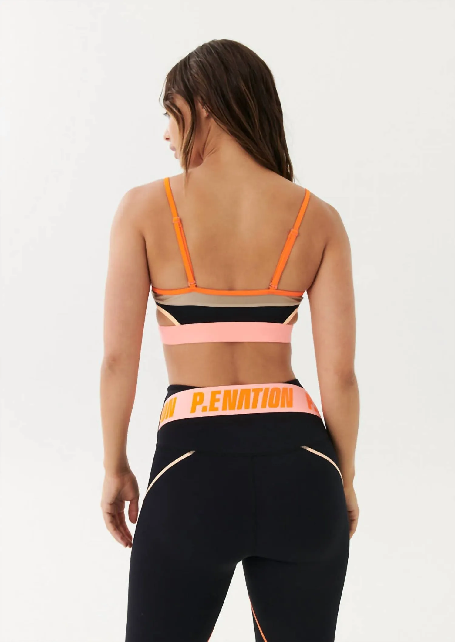 Scoreboard Sports Bra In Black