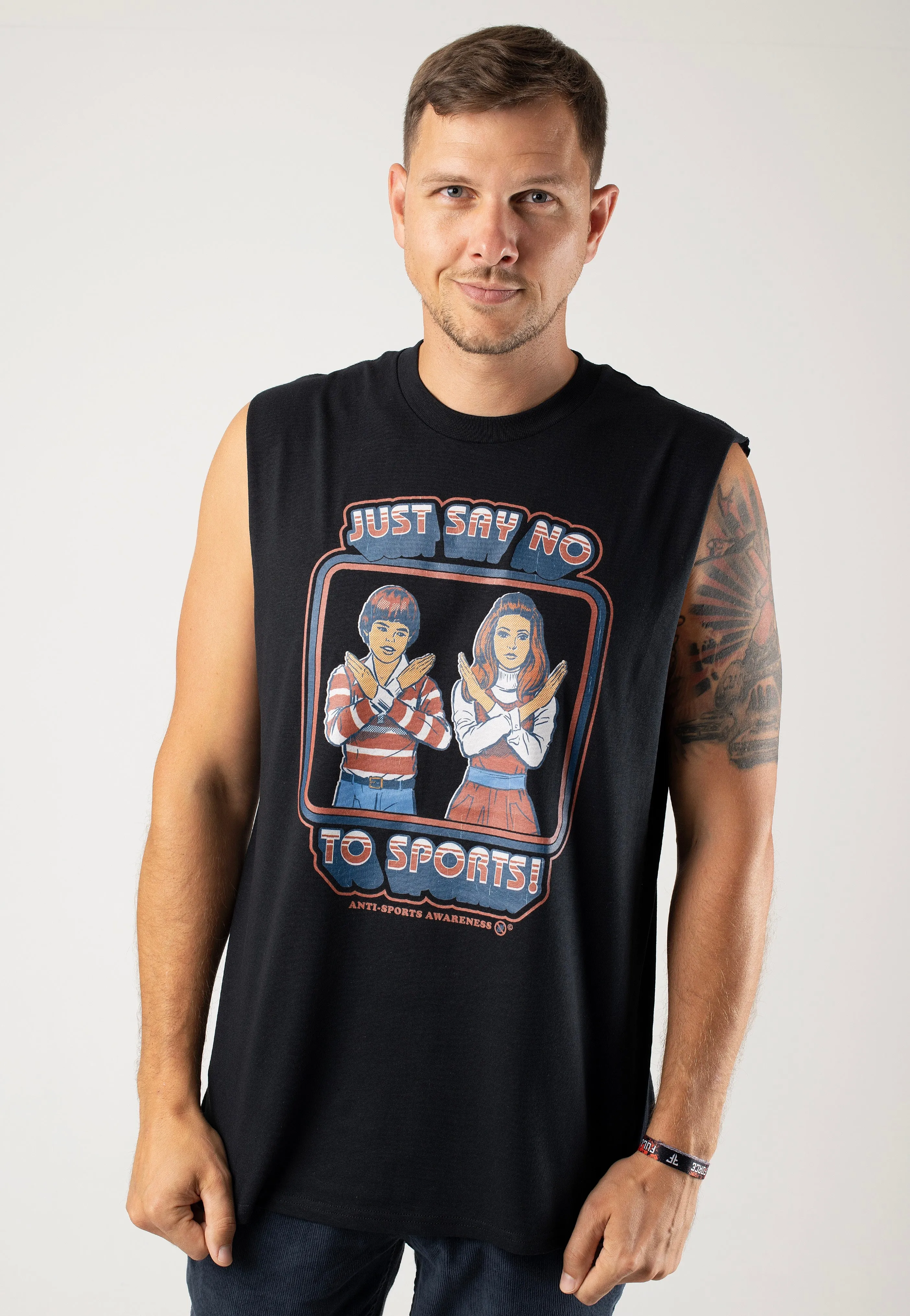 Steven Rhodes - Just Say No To Sports - Sleeveless