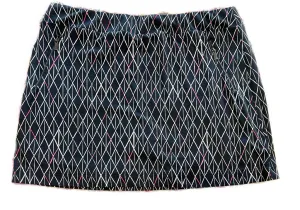 Tail Activewear Midnight Navy, White & Pink Diamond Print Golf Skort Size XL MSP$92