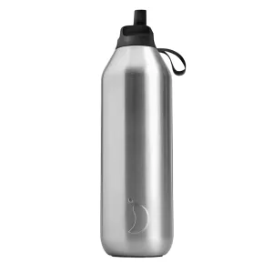 Top Rated Chillys Series 2 90% Recycled 1L Flip Bottle Stainless Steel  Today Only!