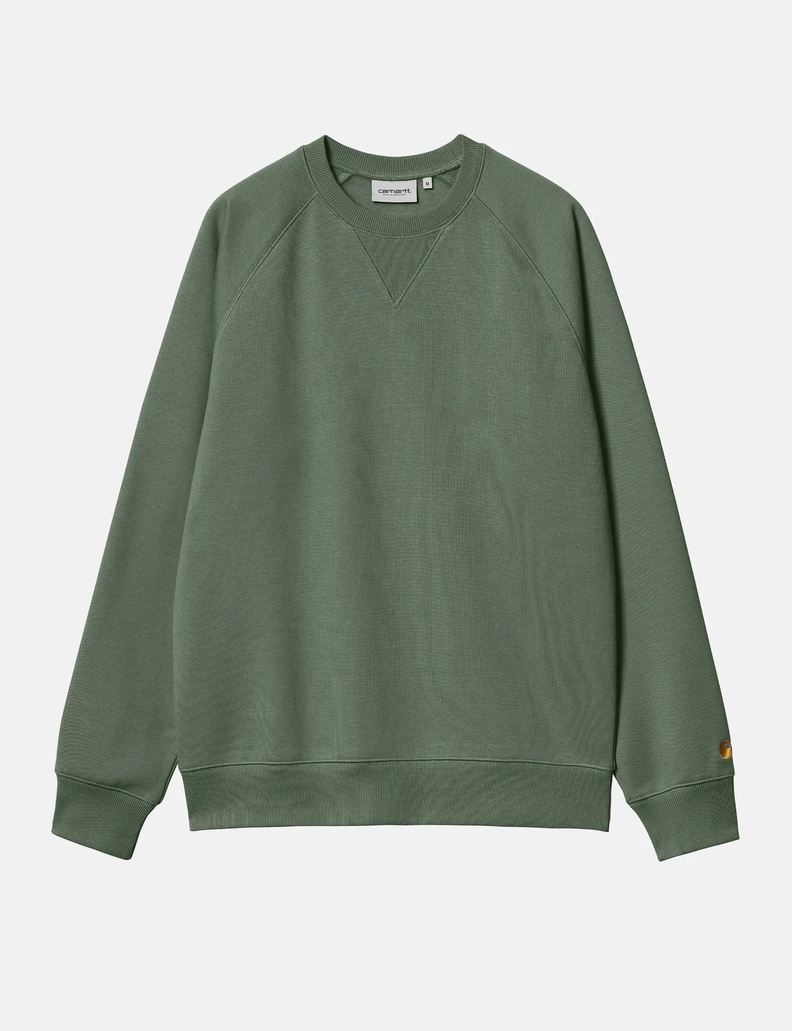 Trending Now Carhartt WIP Chase Sweatshirt - Duck Green  Going Fast!
