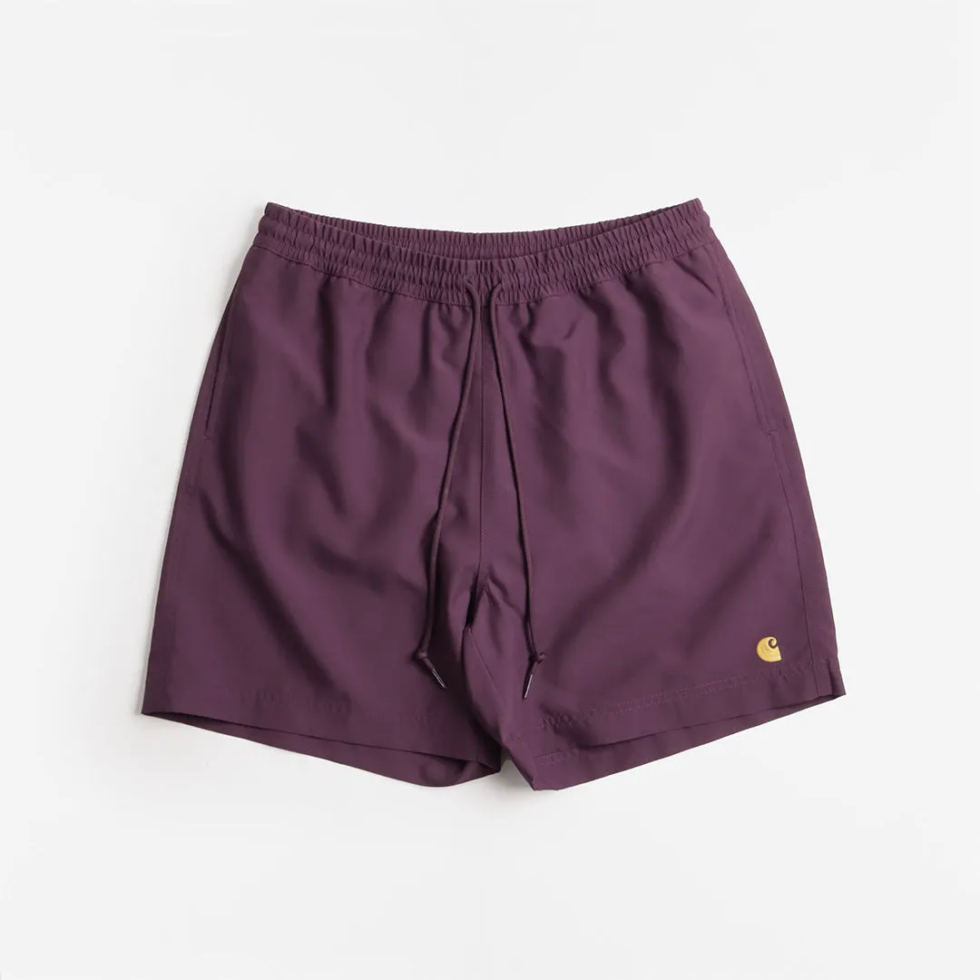 Trendy 2025 Carhartt WIP Chase Swim Shorts  Last Few Pieces!