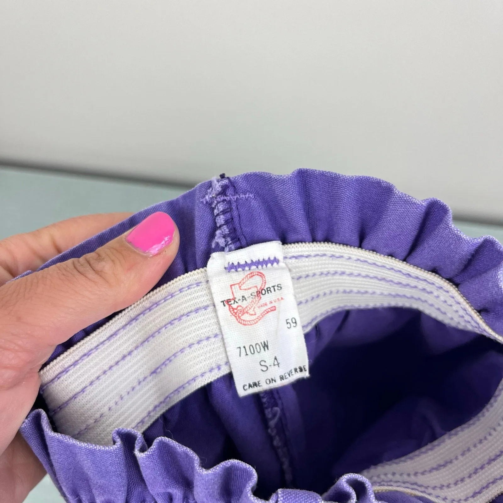 Trendy 2025 Vintage Tex-A-Sports Purple Shorts Small 4T USA  Dont Miss Out!