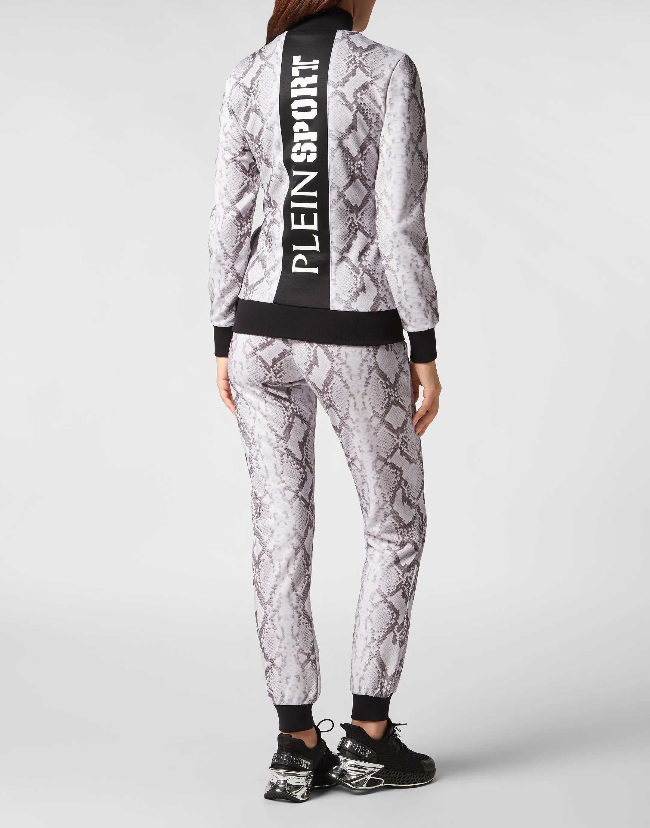 Triacetate Jogging Tracksuit: Top/Trousers Pitone