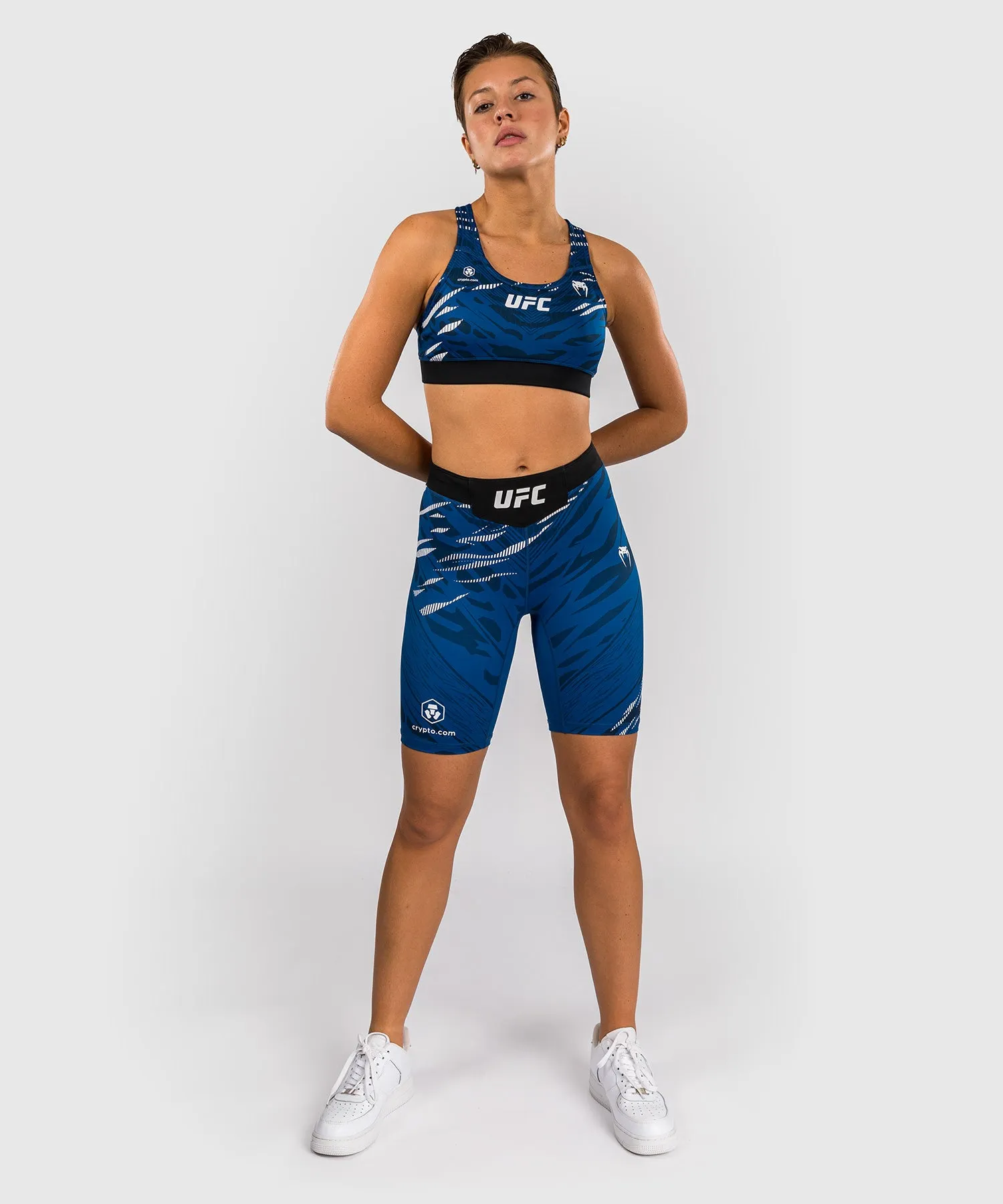 UFC Fusion by Venum Authentic Fight Night Women’s Sports Bra - Blue