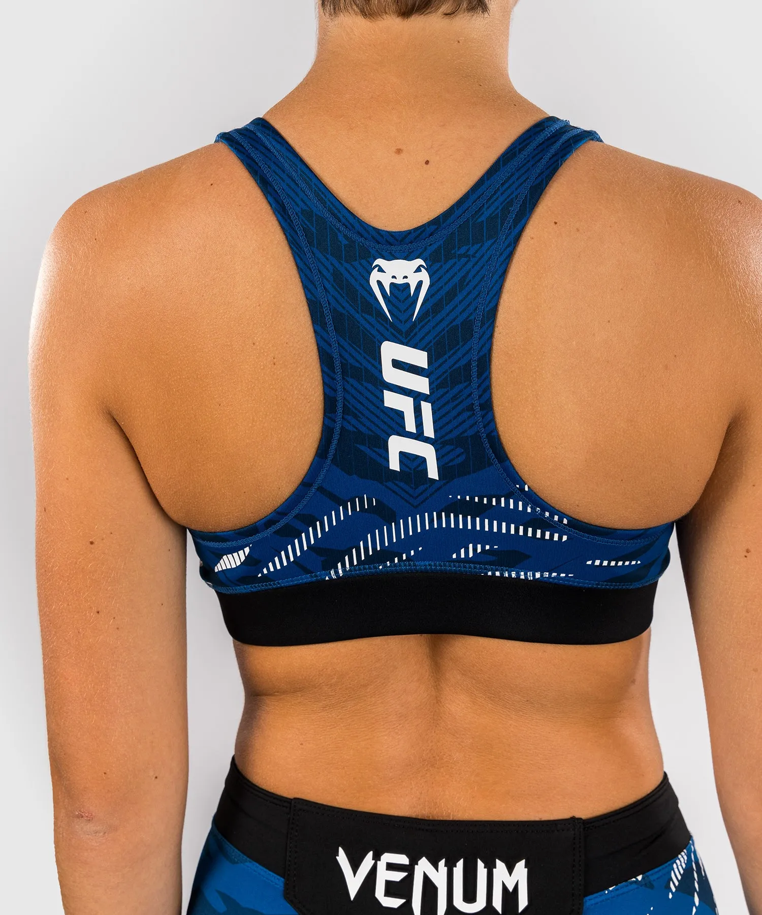 UFC Fusion by Venum Authentic Fight Night Women’s Sports Bra - Blue