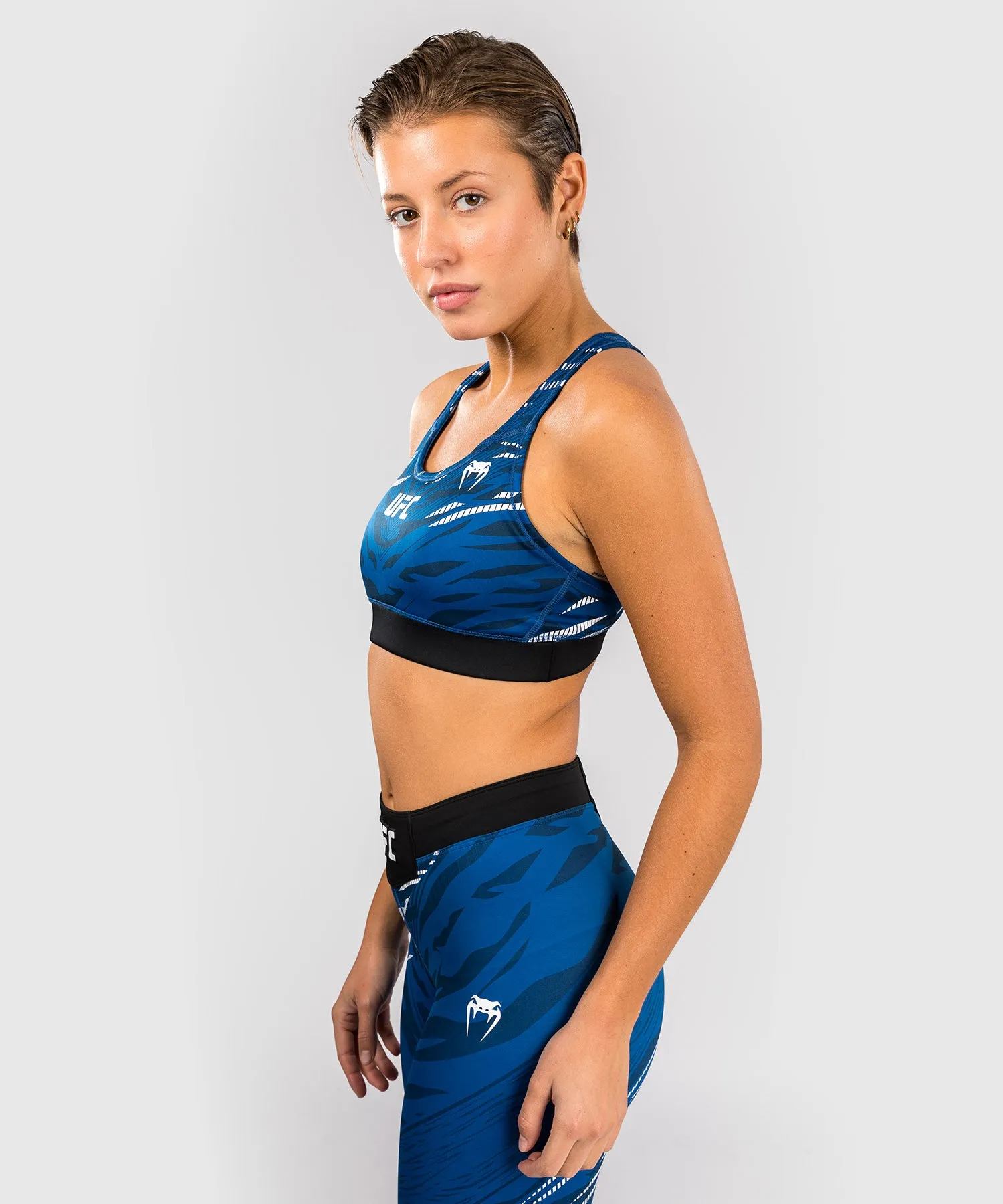 UFC Fusion by Venum Authentic Fight Night Women’s Sports Bra - Blue