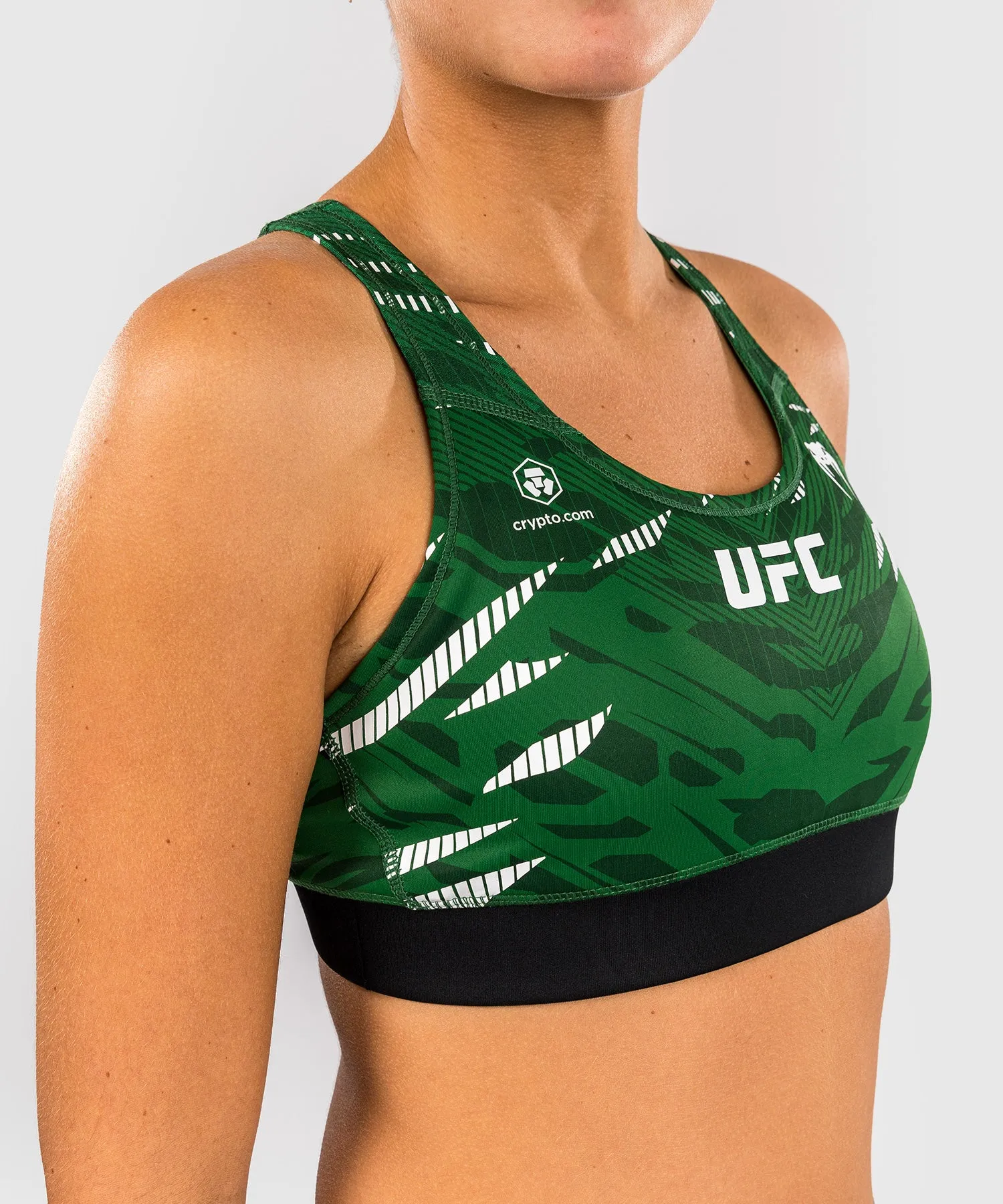 UFC Fusion by Venum Authentic Fight Night Women’s Sports Bra - Green