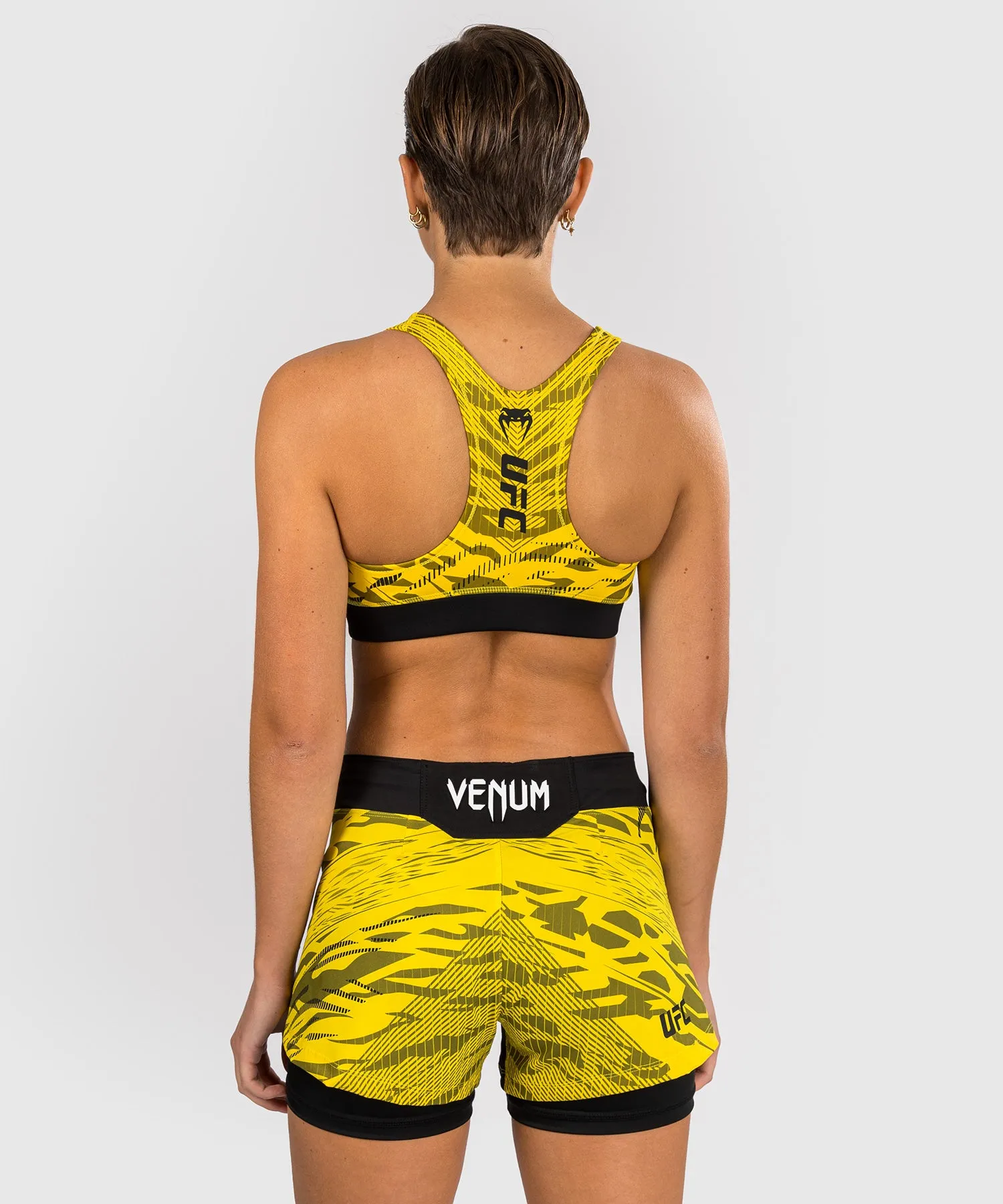 UFC Fusion by Venum Authentic Fight Night Women’s Sports Bra - Yellow