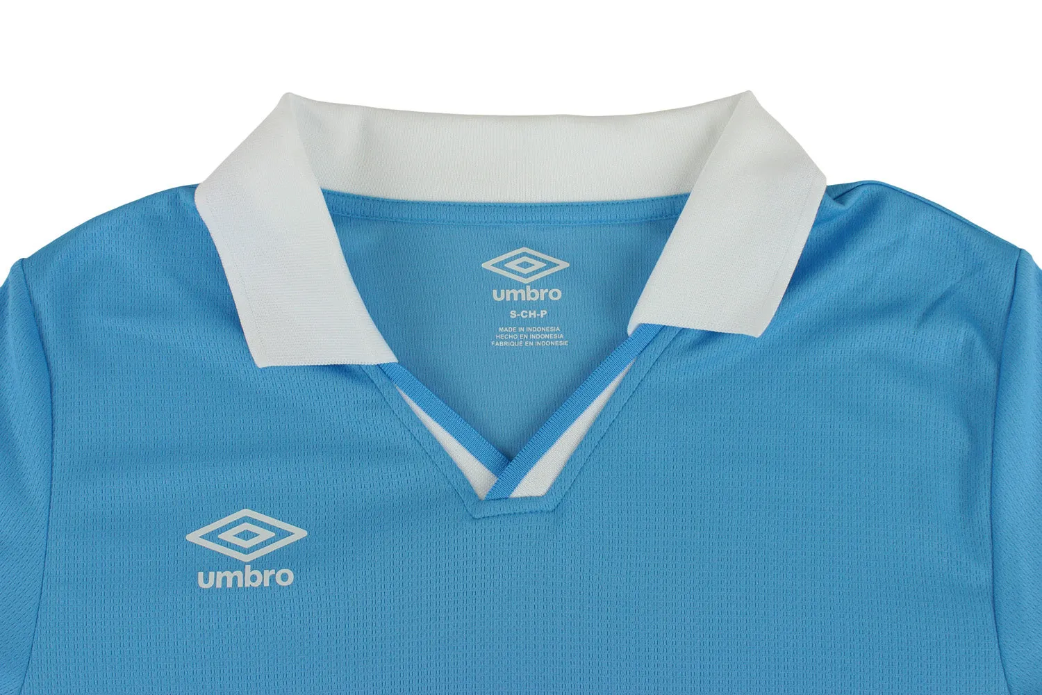 Umbro Mens Johnny Collar Long Sleeve Soccer Jersey