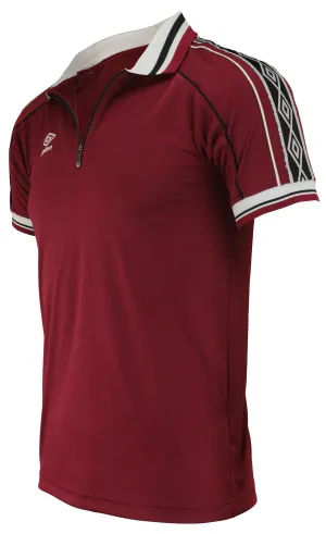 Umbro Mens Manu 1/4 Zip Soccer Jersey