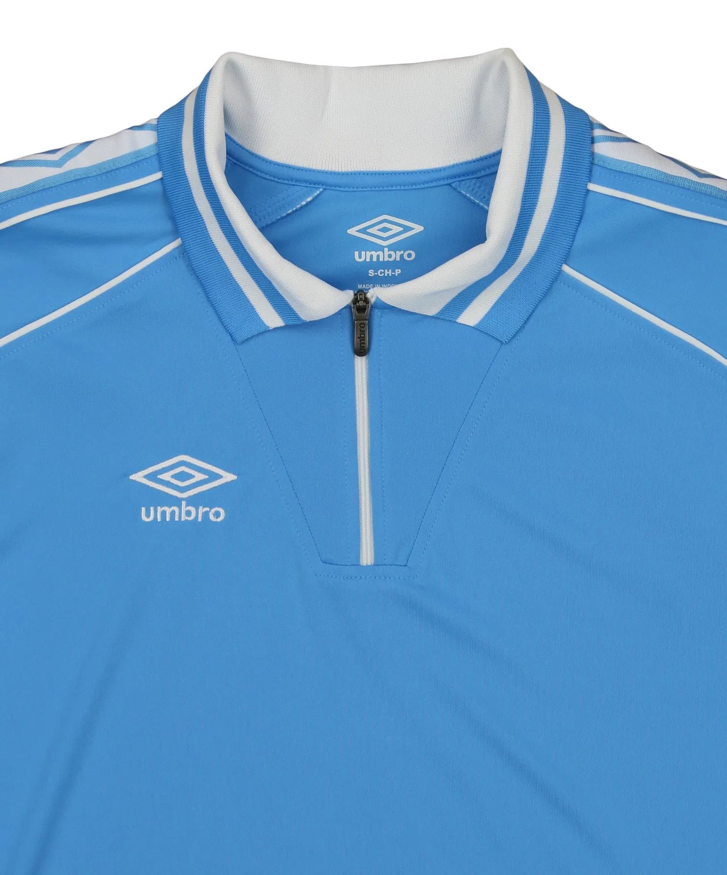 Umbro Mens Manu 1/4 Zip Soccer Jersey