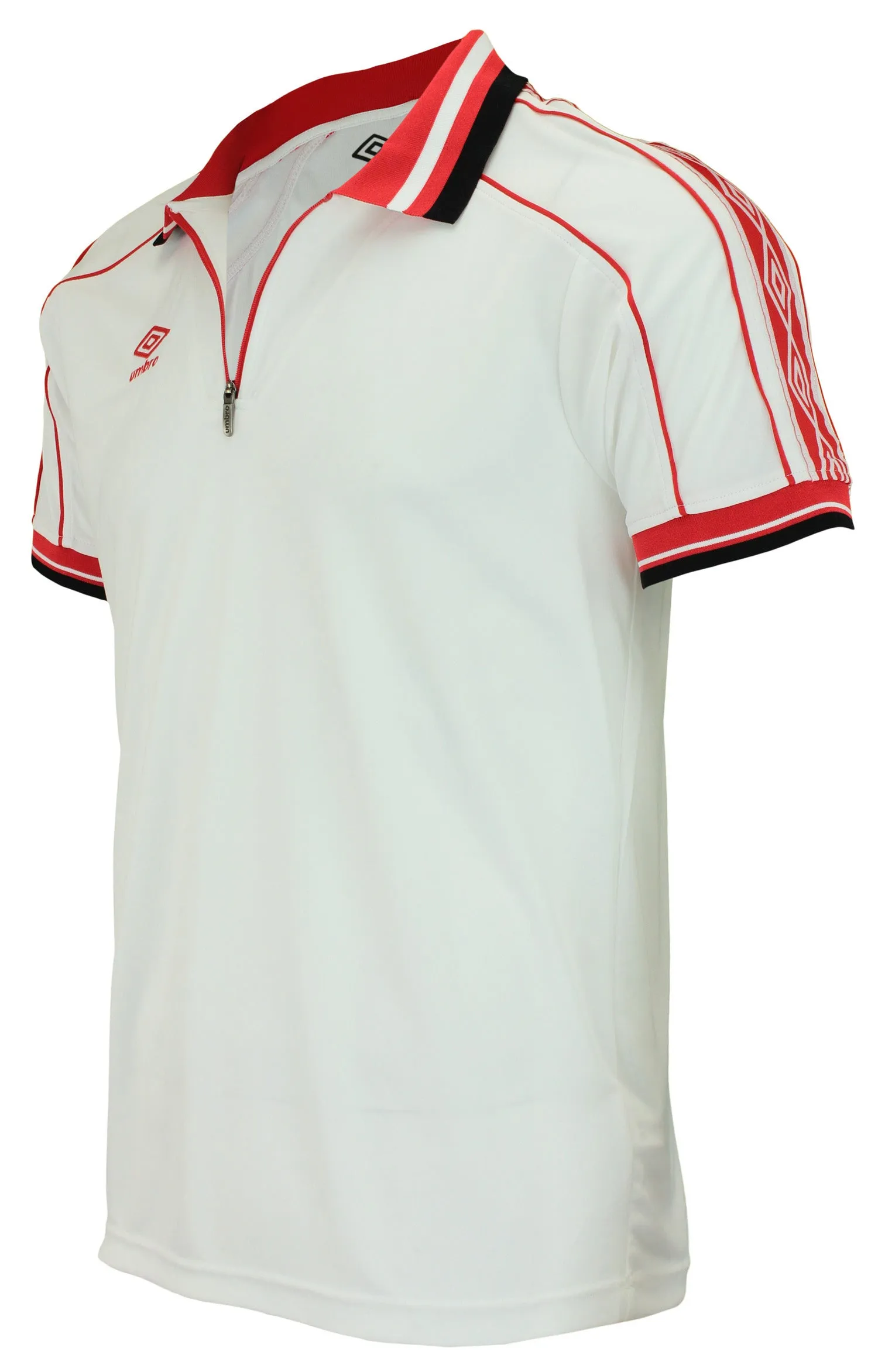 Umbro Mens Manu 1/4 Zip Soccer Jersey