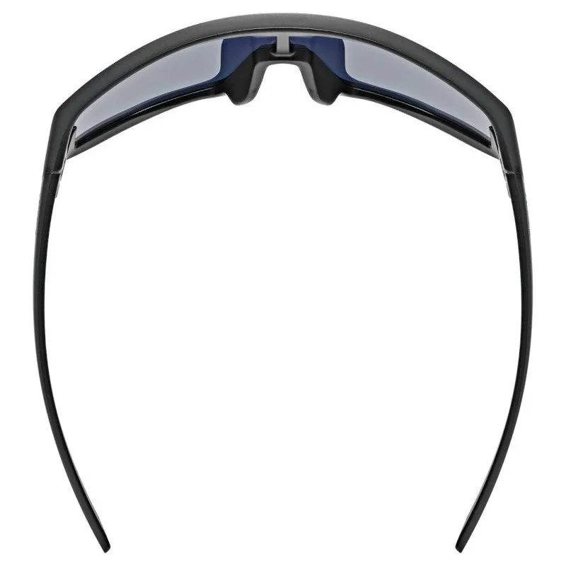 Uvex Skyryse Kids Glasses - Black matt Mirror Red
