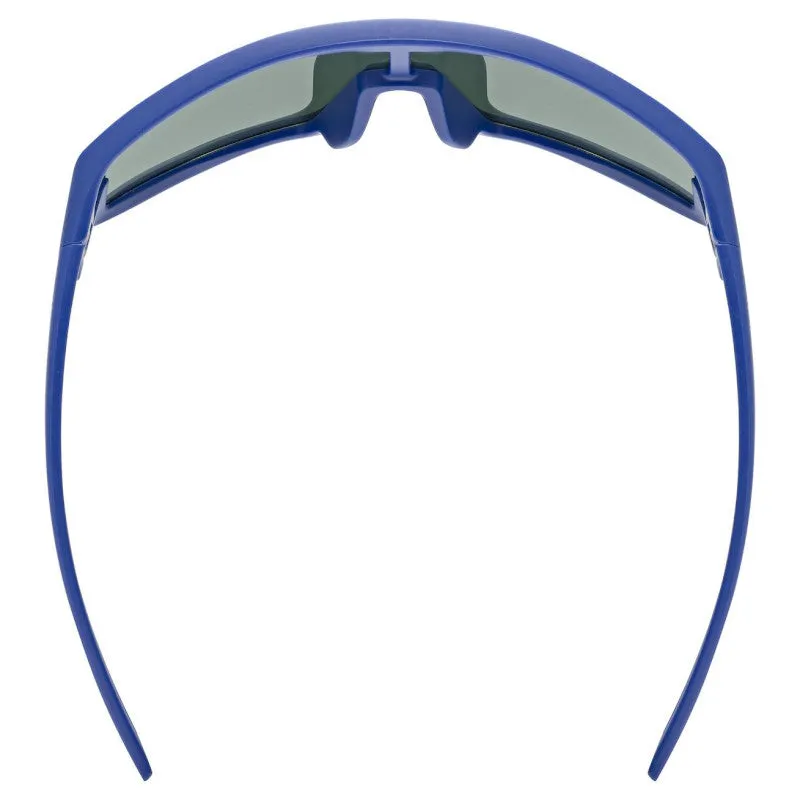 Uvex Skyryse Kids Glasses - Blue matt Mirror green