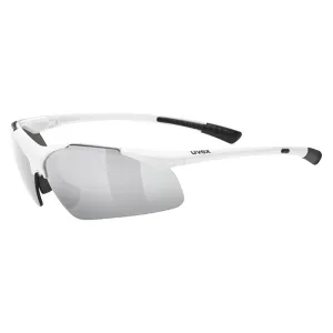 Uvex Sportstyle 223 Glasses - White Litemirror Silver