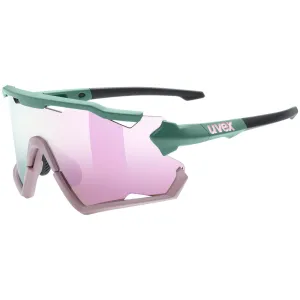 Uvex Sportstyle 228 glasses - Moss rose mirror rose