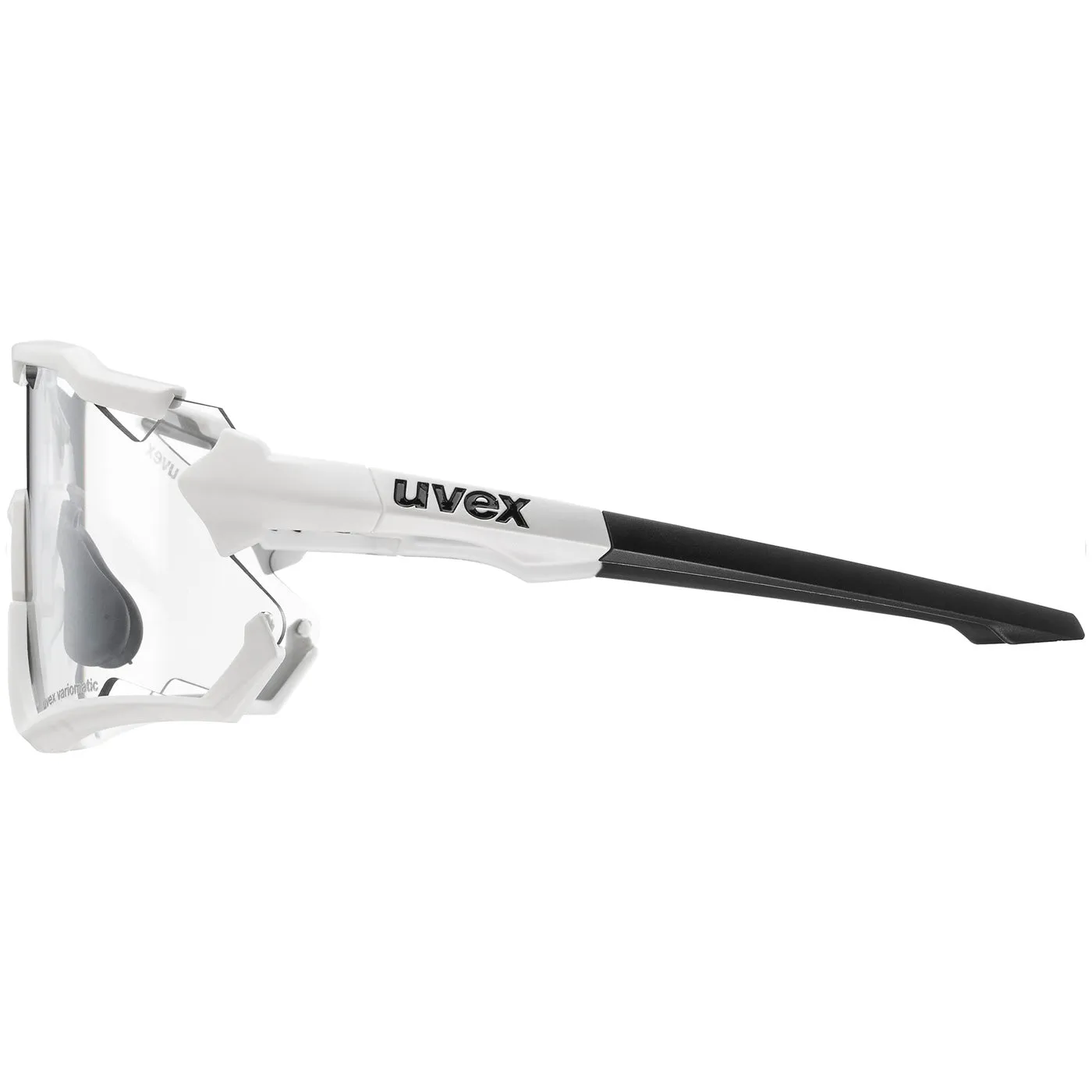 Uvex Sportstyle 228 V glasses - White Mat Variomatic Silver