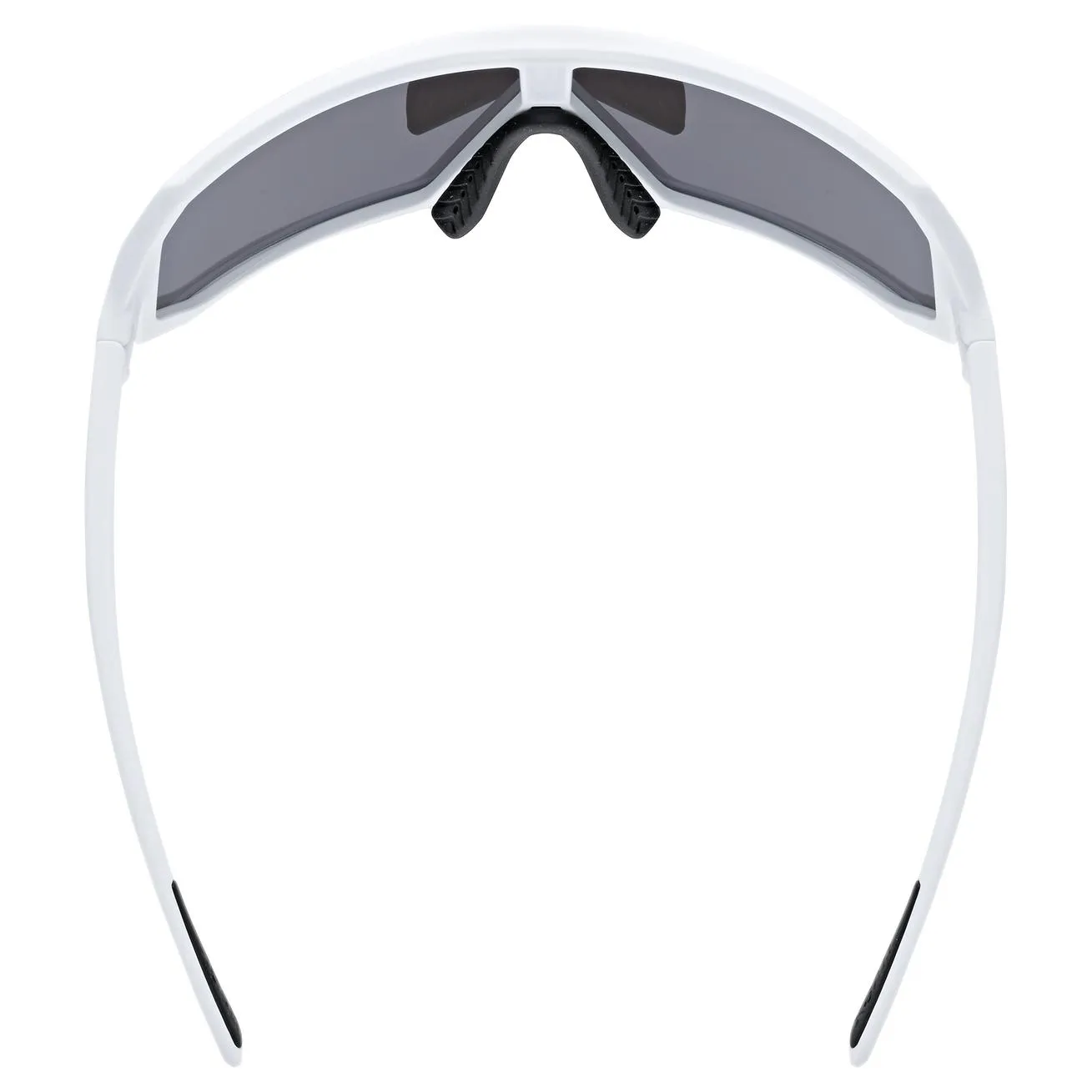 Uvex sportstyle 237 glasses - White matt mirror lavender