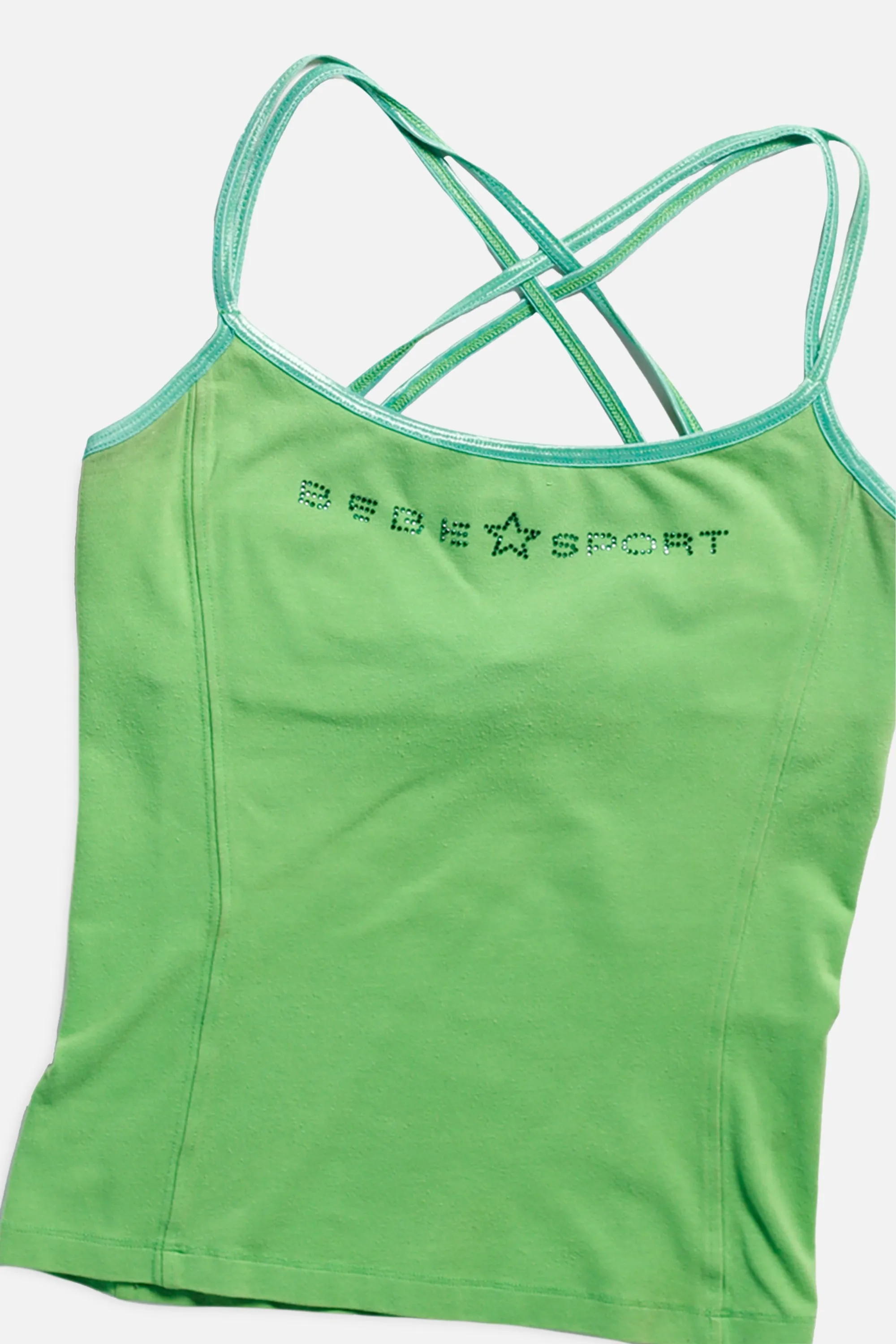 Vintage Bebe Sports Racer Tank - Women's M Frankie