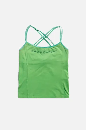 Vintage Bebe Sports Racer Tank - Women's M Frankie