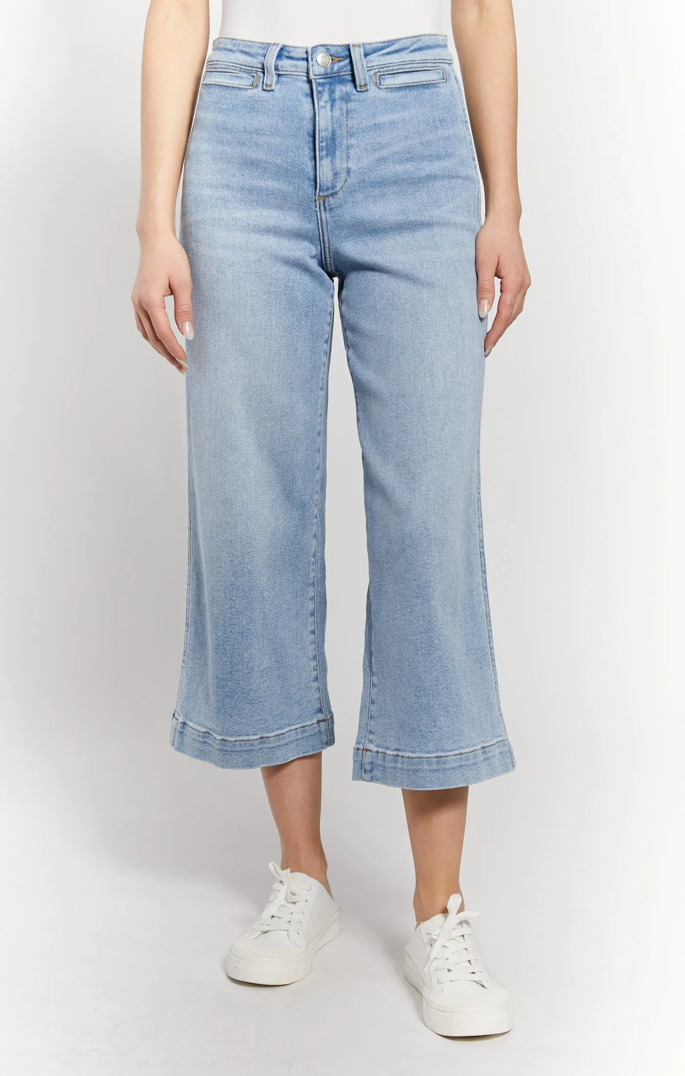 VIP Favorite High Rise Wide Leg Crop Jeans  Limited Release!
