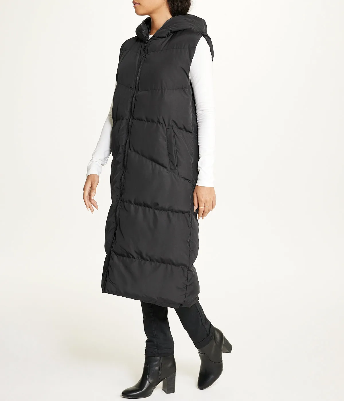 VIP Favorite Long Puffer Vest  Almost Gone!