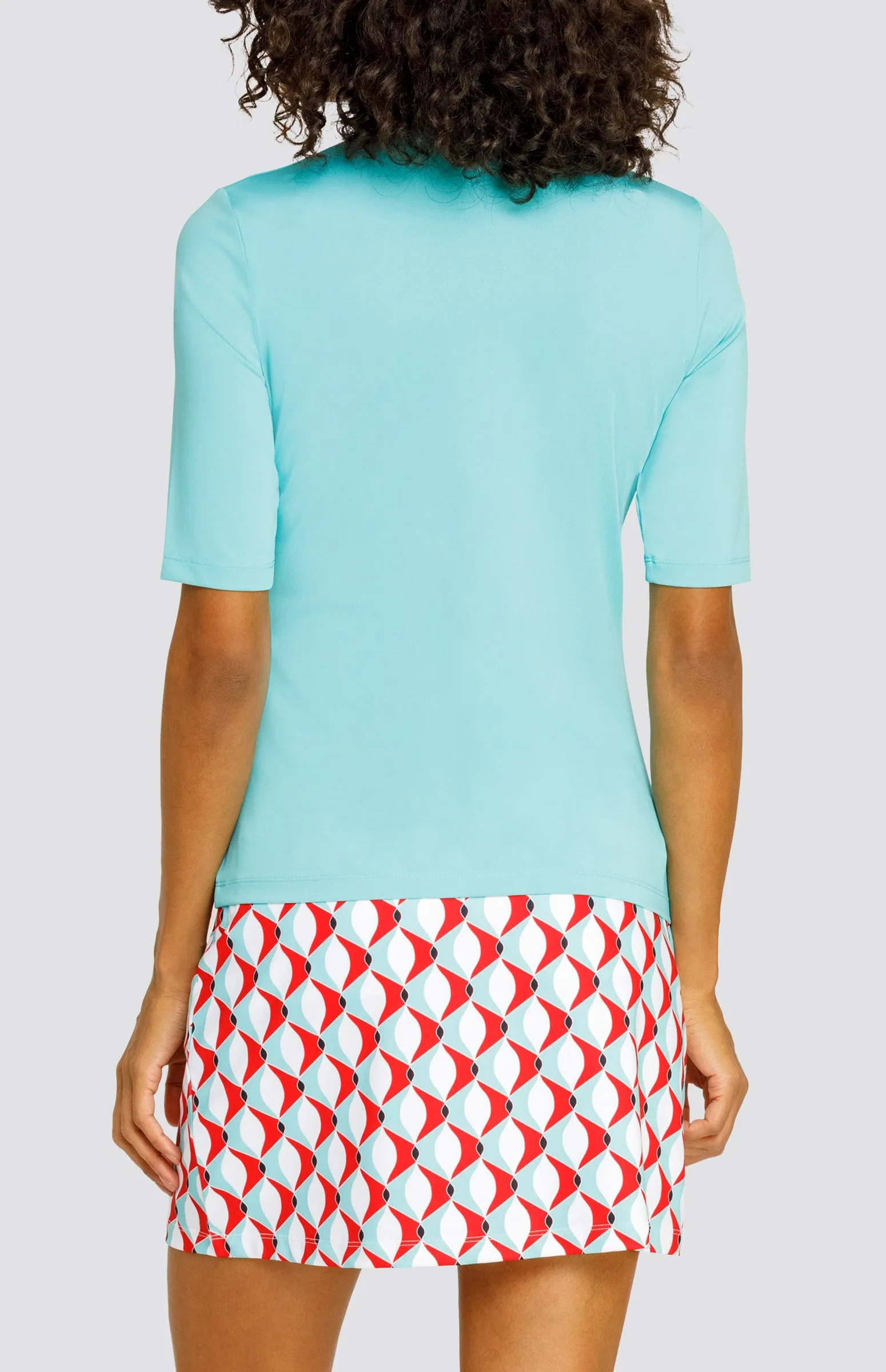 Women Tail Activewear Albie Top - Aqua Sky