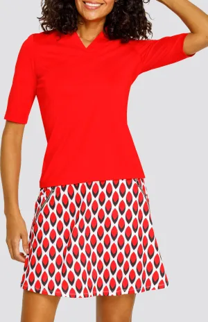 Women Tail Activewear Albie Top - Cardinal
