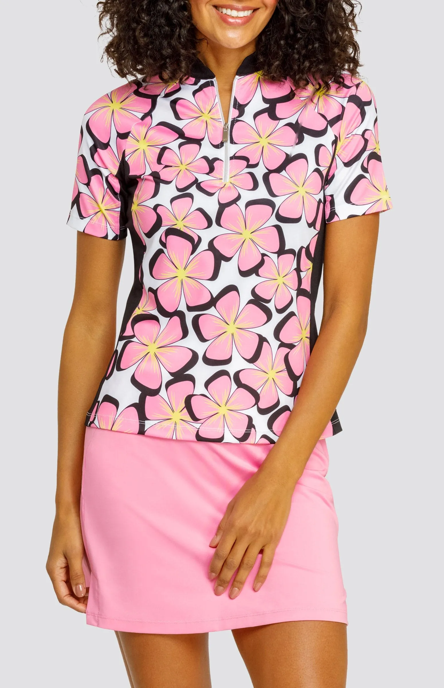 Women Tail Activewear Alexi Top - Glimmer Petals