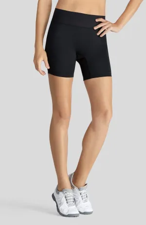 Women Tail Activewear Allana Shorties - Onyx Black