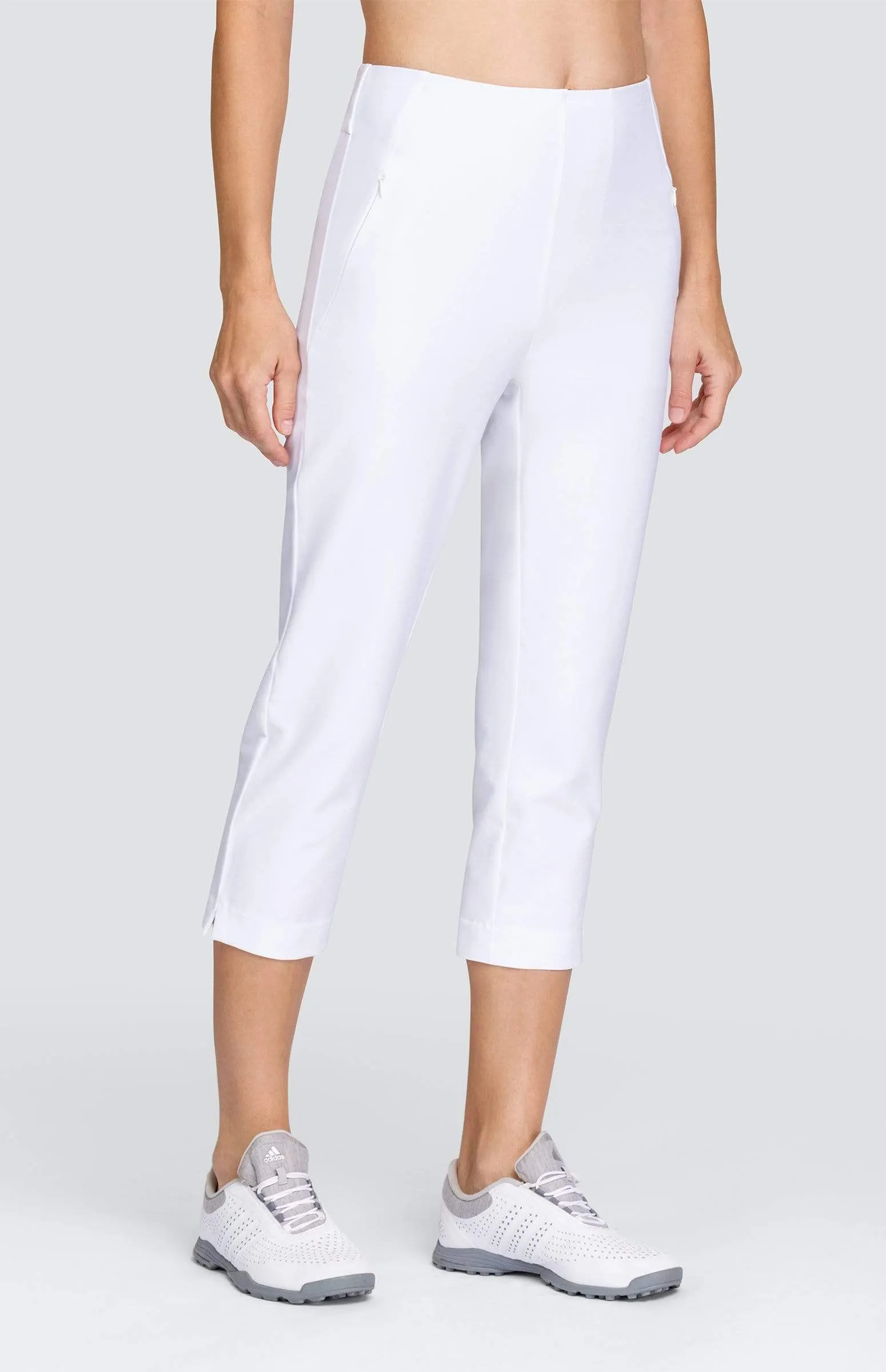 Women Tail Activewear Allure 22" Capri - Chalk White
