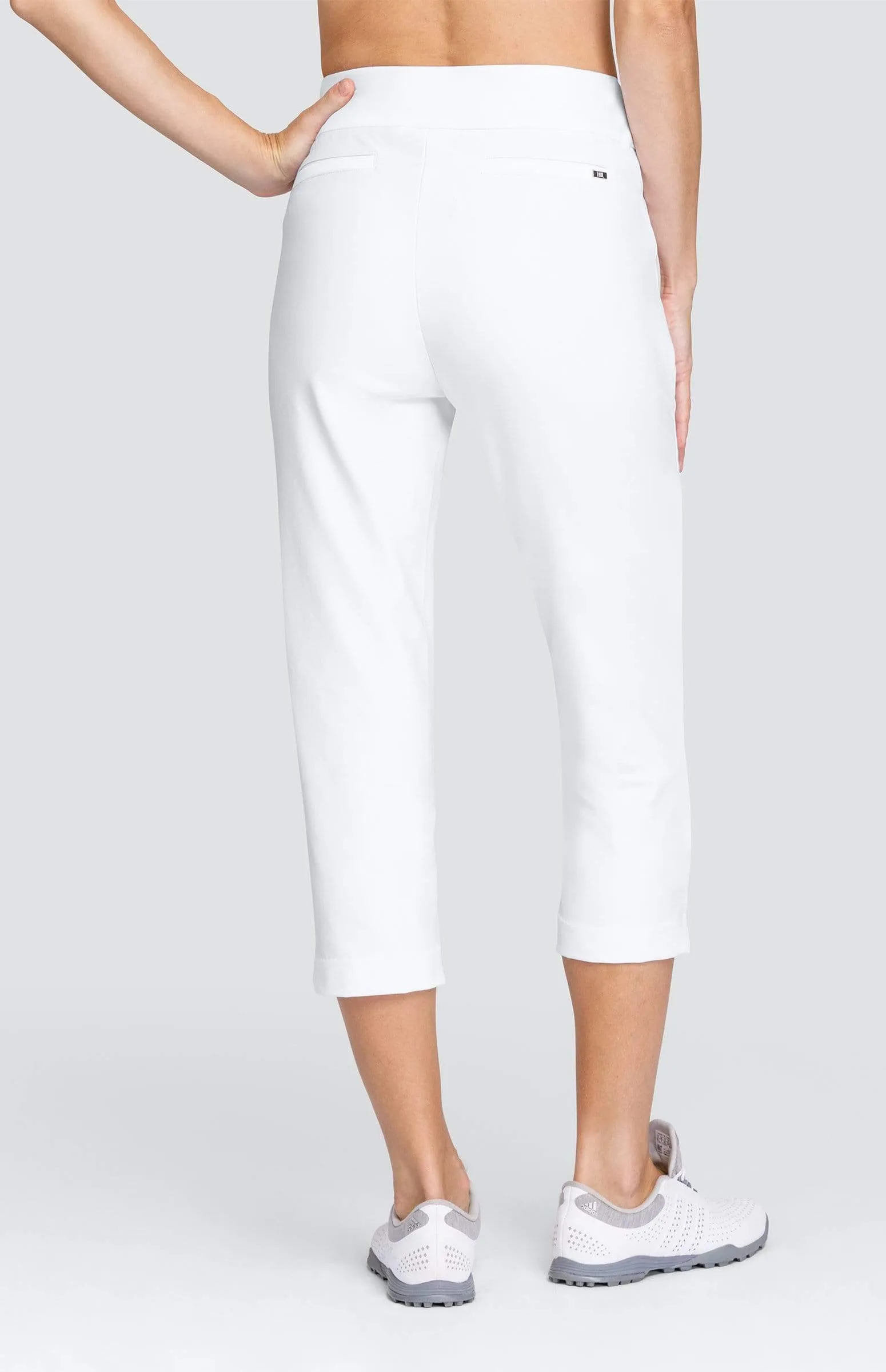 Women Tail Activewear Allure 22" Capri - Chalk White