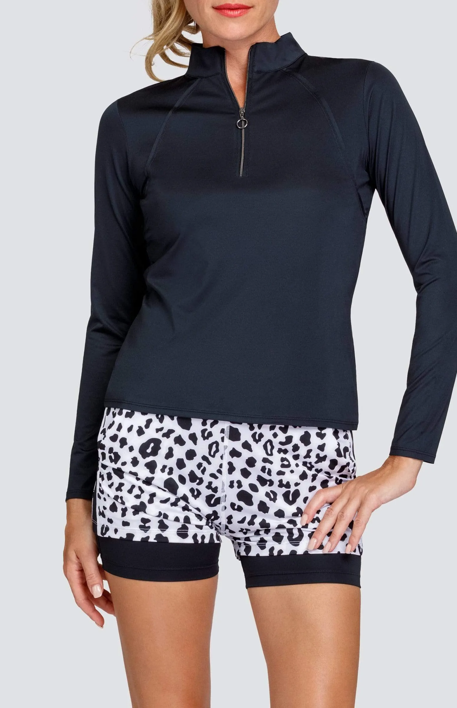Women Tail Activewear Amelia Top - Onyx Black