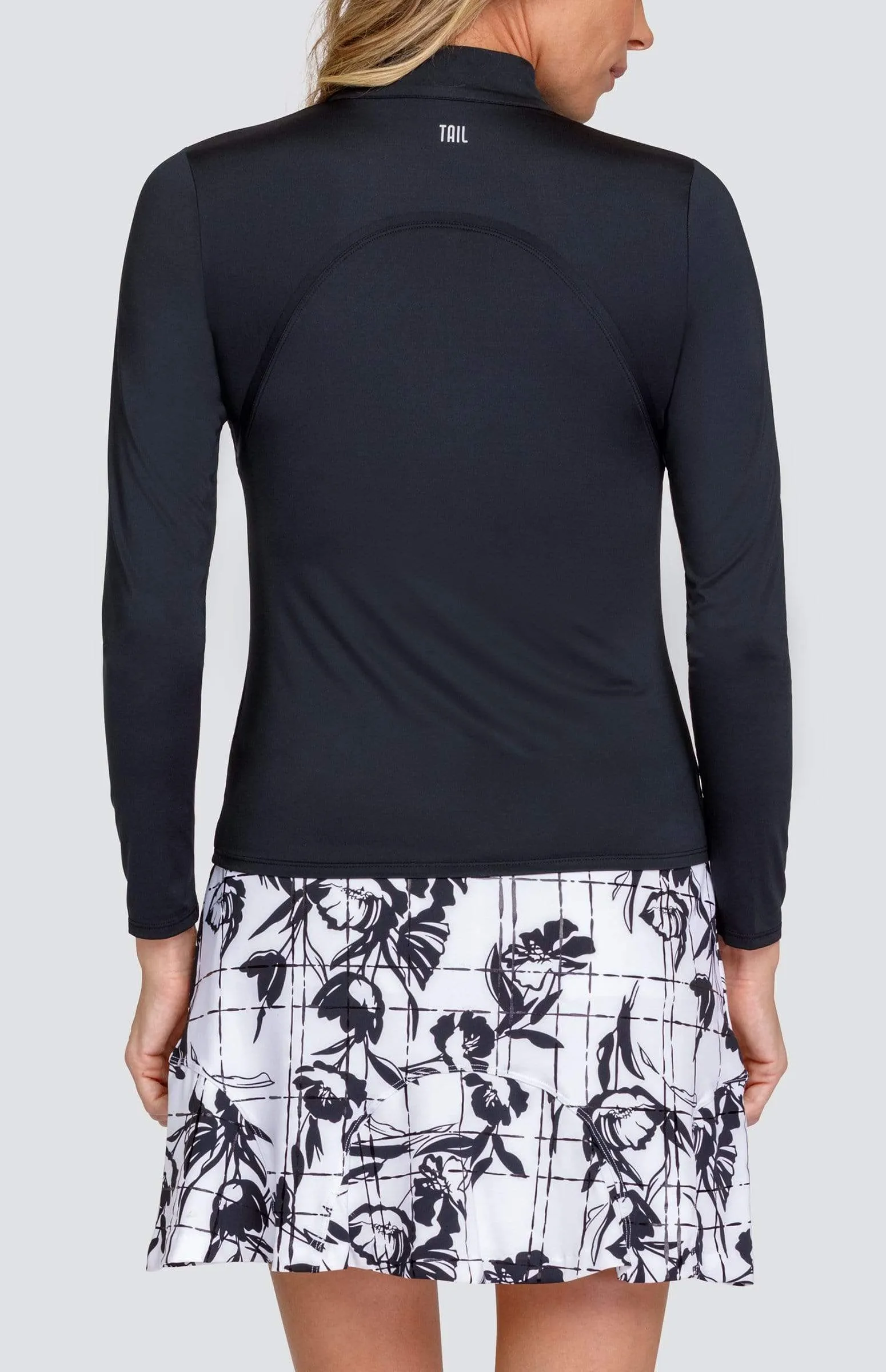 Women Tail Activewear Amelia Top - Onyx Black