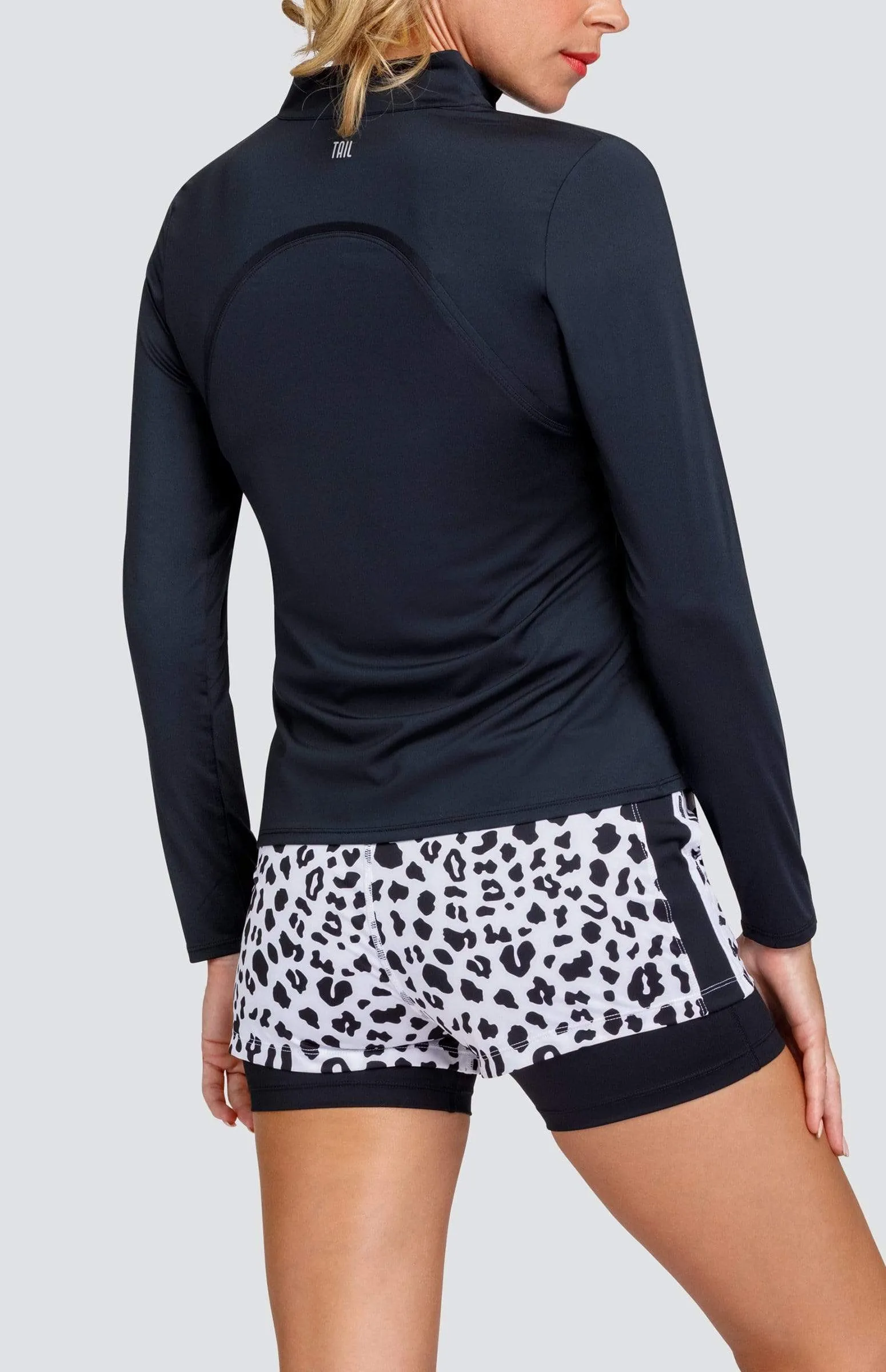 Women Tail Activewear Amelia Top - Onyx Black