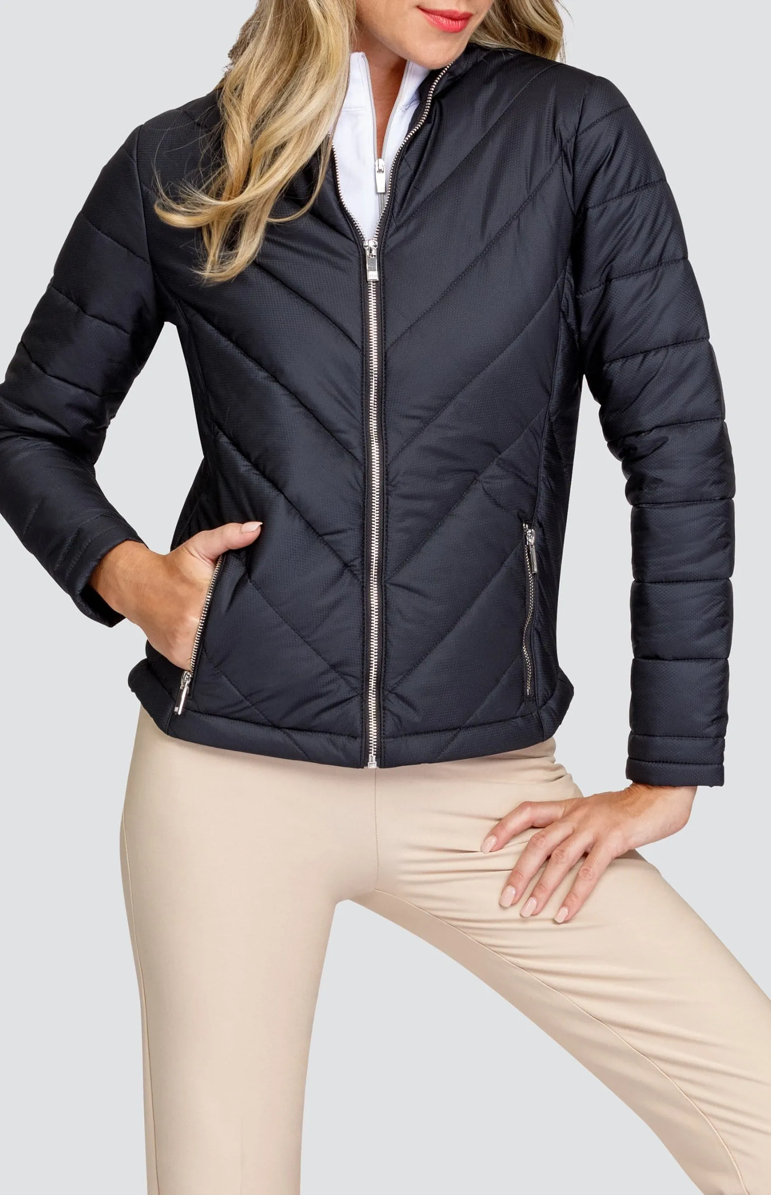 Women Tail Activewear Analia Jacket - Onyx Black