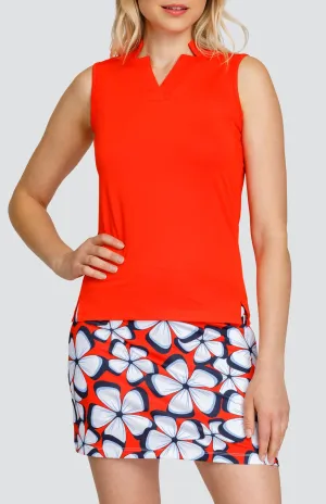 Women Tail Activewear Araminthia Top - Cherry Tomato