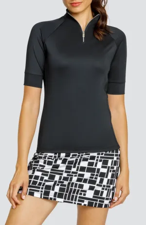 Women Tail Activewear Atley Top - Onyx Black