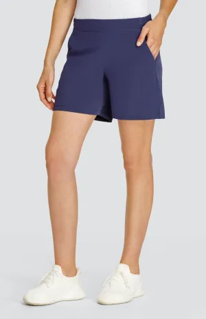 Women Tail Activewear Babylon 6" Short - Navy Blue