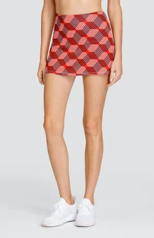 Women Tail Activewear Capri 13.5" Skort - Hexagon Horizon